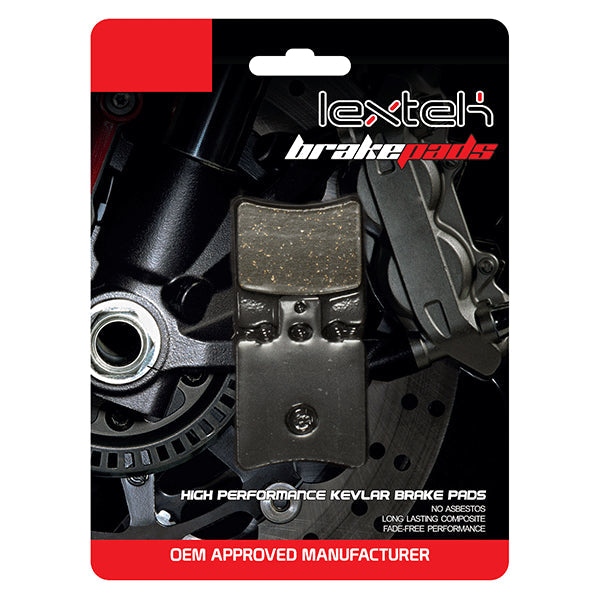 Lextek Brake Pads SFA193 DP633 SBS725/697/667/771 VD948 for FT50QT-27, ZN50QT-27