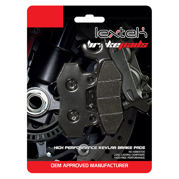 Lextek Brake Pads FA197 FDB664 SBS700 VD156/2/3 9.5mm