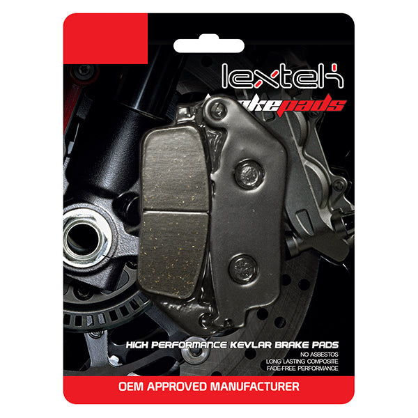 Lextek Brake Pads FA226 FDB570 DP117 SBS627 VD156/2 for ZS125-48F