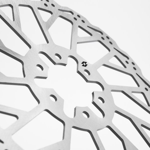 Full-E Charged Rear Silver Brake Disc For Sur-Ron Light Bee