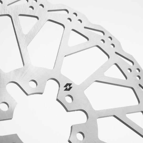 Full-E Charged Rear Silver Brake Disc For Sur-Ron Light Bee