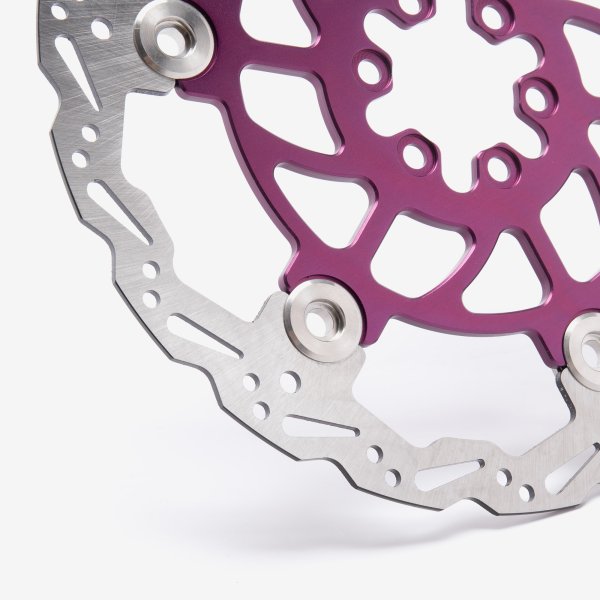 Full-E Charged Front Brake Disc 200mm Purple for Talaria / Light Bee