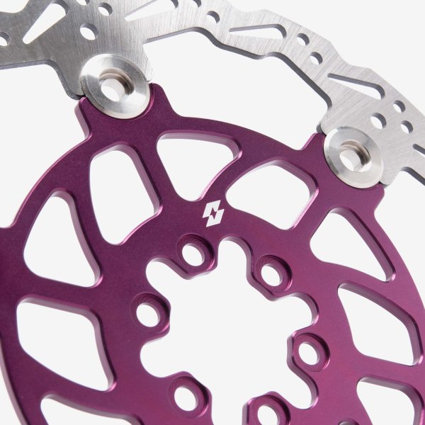 Full-E Charged Front Brake Disc 200mm Purple for Talaria / Light Bee