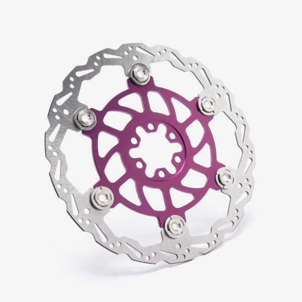 Full-E Charged Front Brake Disc 200mm Purple for Talaria / Light Bee