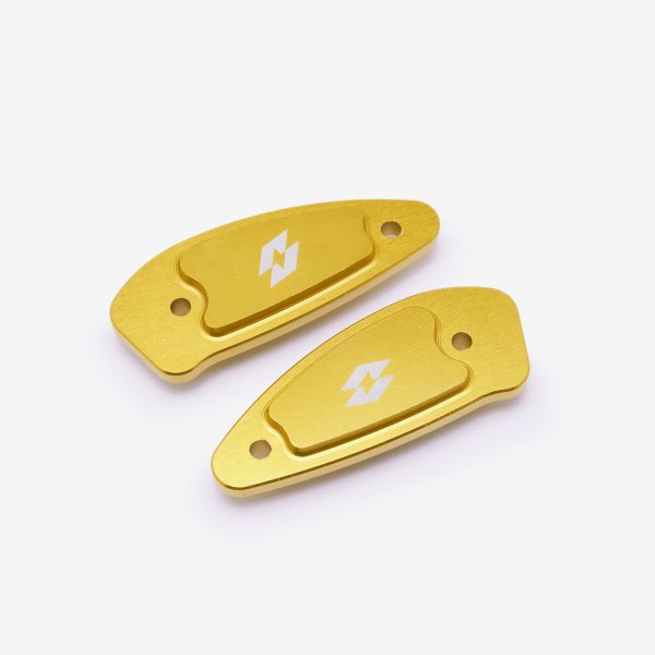 Full-E Charged Brake Reservoir Caps Gold for Talaria
