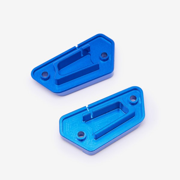 Full-E Charged Brake Reservoir Caps Blue for Light Bee
