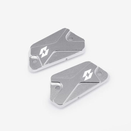 Full-E Charged Brake Reservoir Caps Silver for Light Bee