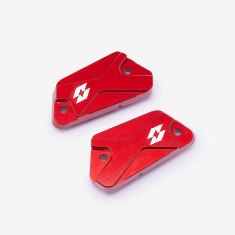 Full-E Charged Brake Reservoir Caps Red for Light Bee