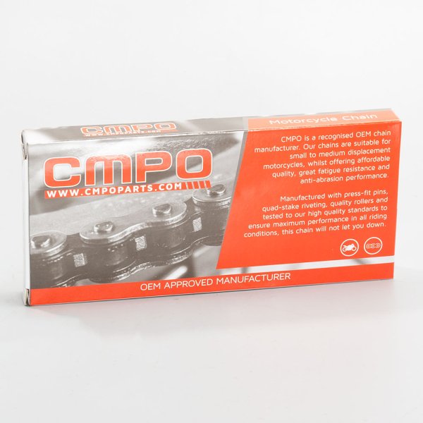 Lextek Motorcycle Drive Chain 428-114 Links Gold