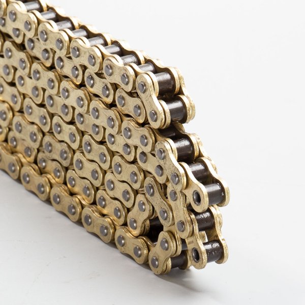 Lextek Motorcycle Drive Chain 428-116 Links Gold