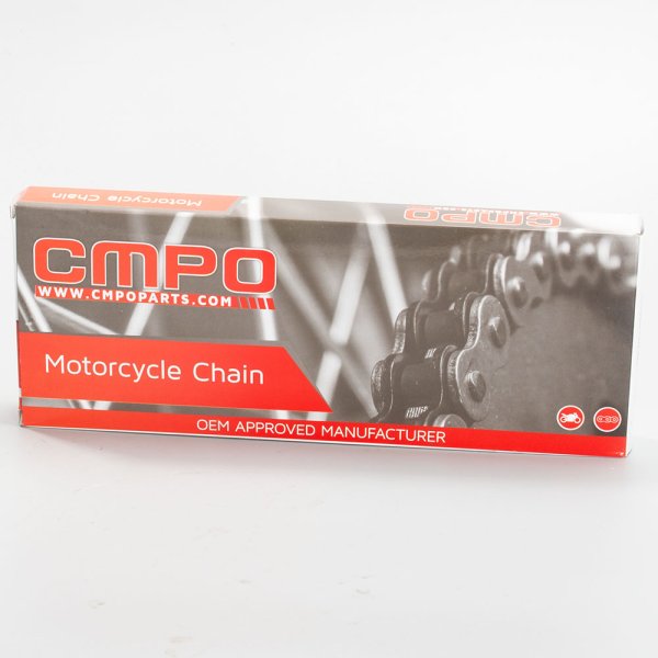 Lextek Motorcycle O-Ring Drive Chain 428-132Links Gold