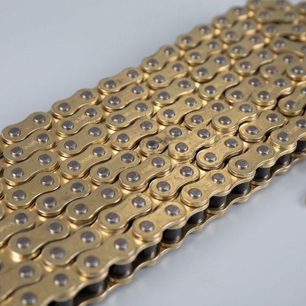 Lextek Motorcycle Drive Chain 428-142 Links Gold for UM125-DEX, UM125-ADT