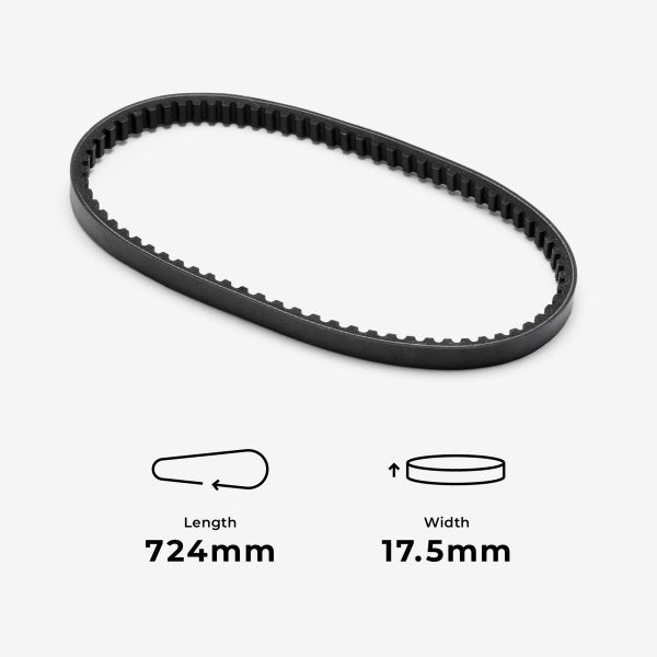 Lextek Drive Belt 724-17.5 for ZIP 50