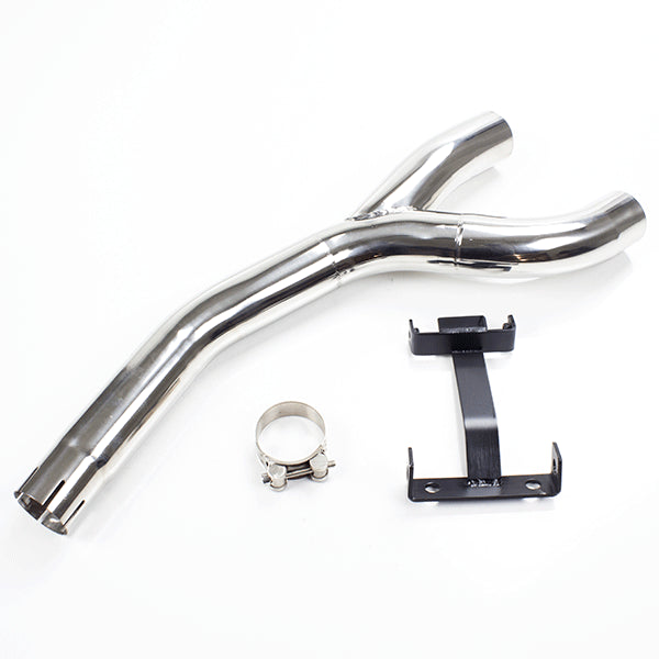 Lextek Stainless Steel Link Pipe for Yamaha FZ6 (new fazer) (04-10)