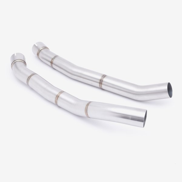 Lextek Stainless Steel Link Pipes for Kawasaki ZZR1400 (12-19)