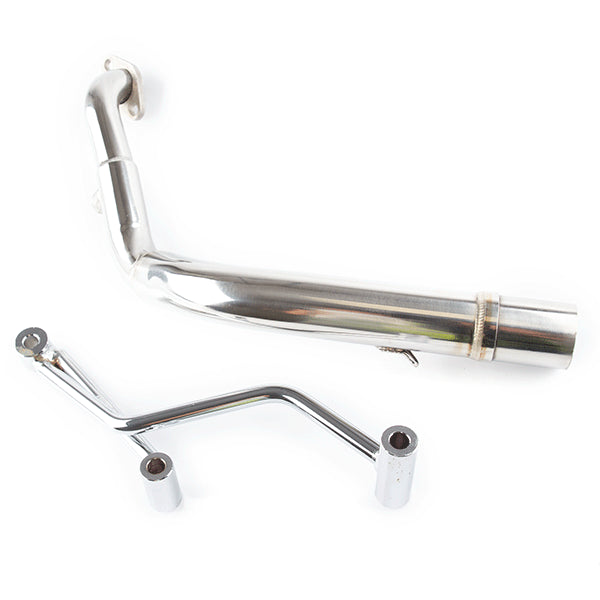 Lextek Stainless Steel Header 51mm for Lexmoto FMX 125 WY125T-108-E4 (18)