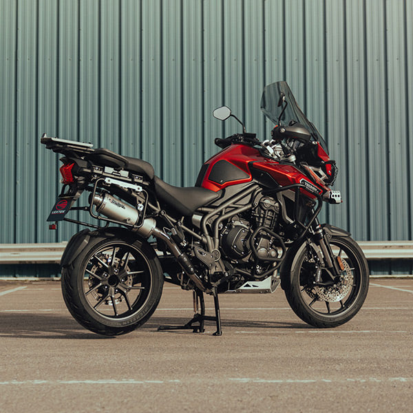 Lextek Stainless Steel Link Pipe for Triumph Tiger Explorer 1200 (12-18)