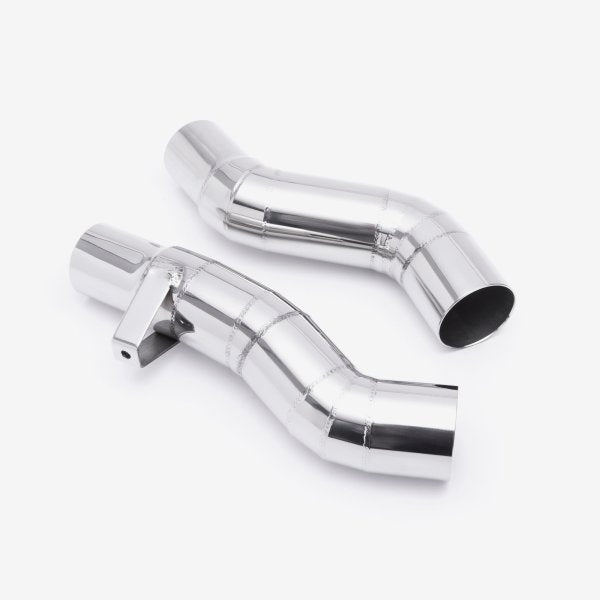 Lextek Stainless Steel Link Pipes for Kawasaki Z1000 SX (with luggage) (10-19)