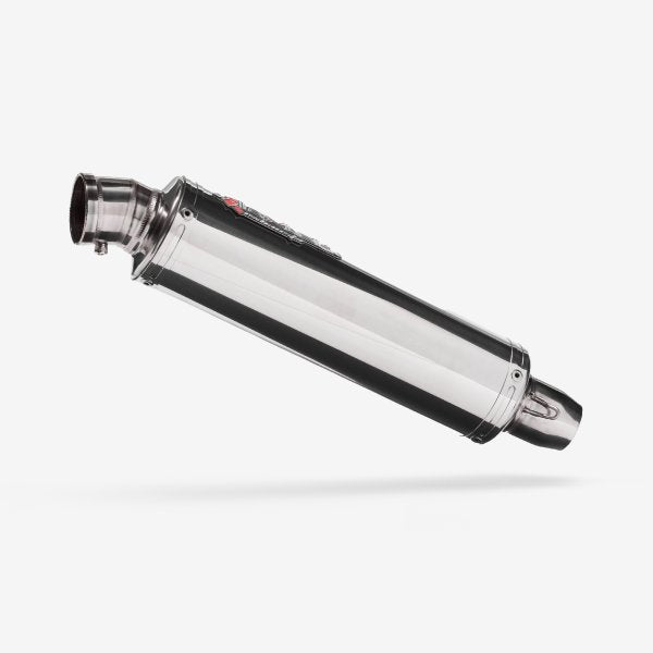 Lextek RR4 S/Steel Round Exhaust Silencer 38mm