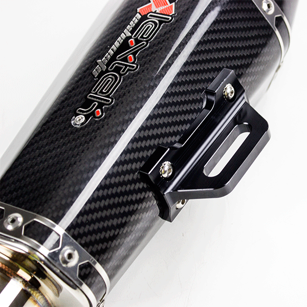 Lextek XP8C Carbon Effect Hexagonal Exhaust Silencer 51mm