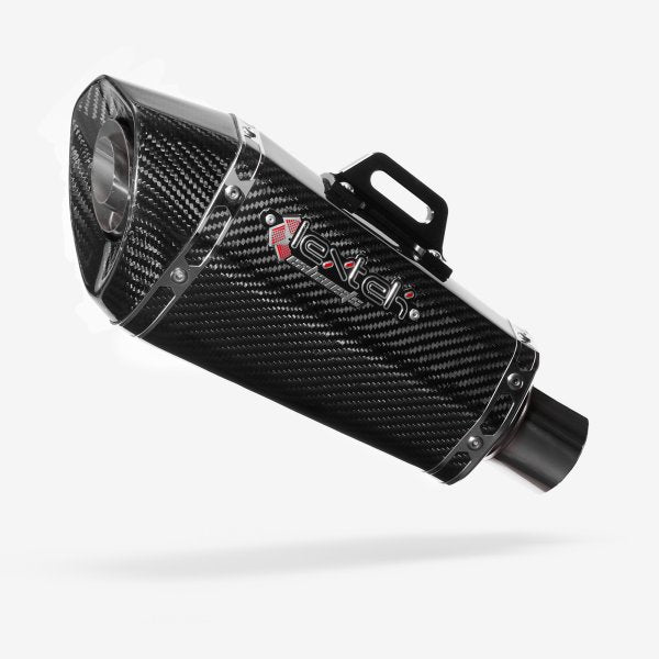Lextek XP8C Carbon Effect Hexagonal Exhaust Silencer 51mm