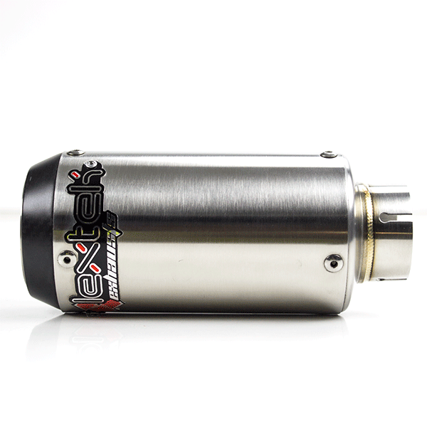 Lextek CP1 Matt S/Steel 150S Exhaust Silencer 51mm