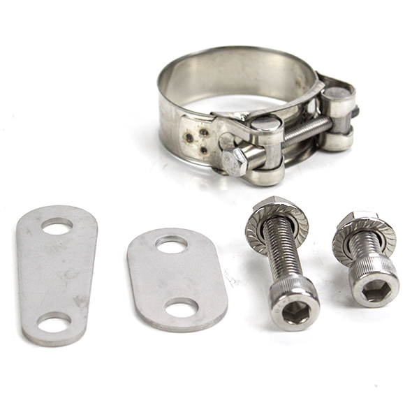 Lextek XP10 Titanium Look Hexagonal Exhaust Silencer 51mm