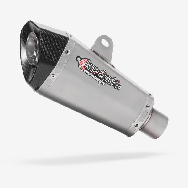 Lextek XP10 Titanium Look Hexagonal Exhaust Silencer 51mm