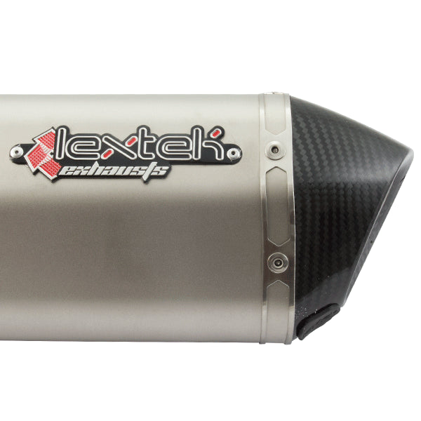 Lextek Matt S/Steel SP1L Left Hand Hexagonal Exhaust Silencer