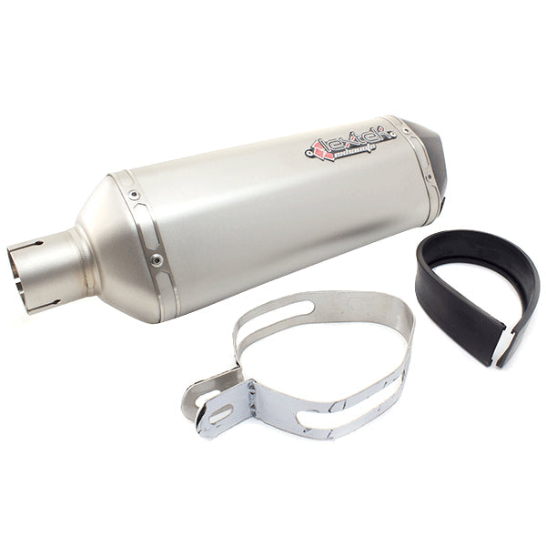 Lextek Matt S/Steel SP1L Left Hand Hexagonal Exhaust Silencer