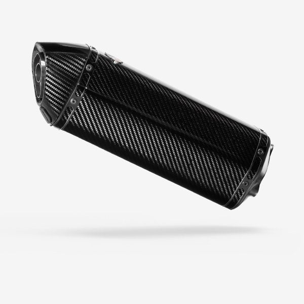 Lextek SP48C Carbon Effect Hexagonal Exhaust Silencer (4 Bolt)