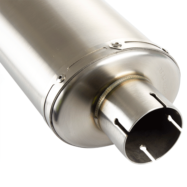 Lextek Gloss Carbon Tip RP1 Exhaust Silencer 51mm Inlet