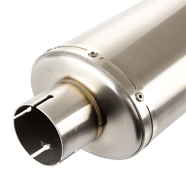 Lextek Gloss Carbon Tip RP1 Exhaust Silencer 51mm Inlet