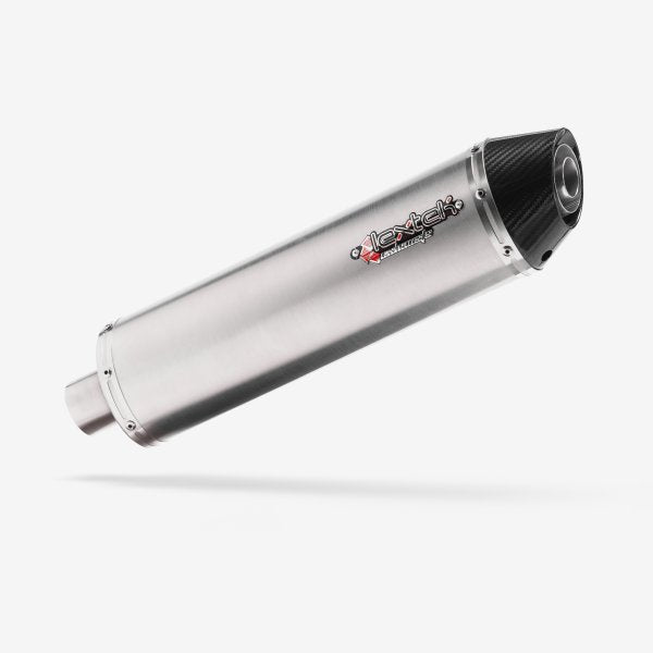 Lextek Gloss Carbon Tip RP1 Exhaust Silencer 51mm Inlet