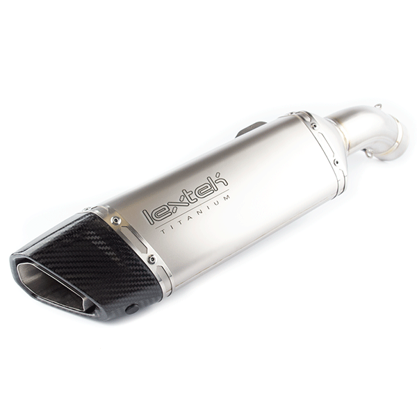 Lextek Titanium Exhaust Silencer 60mm for Yamaha YZF R6 (17-19)
