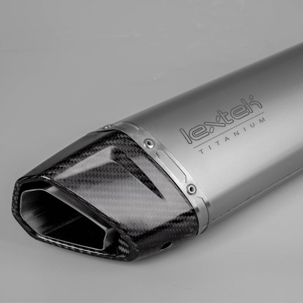 Lextek ST4 350mm Titanium Exhaust Silencer 60mm