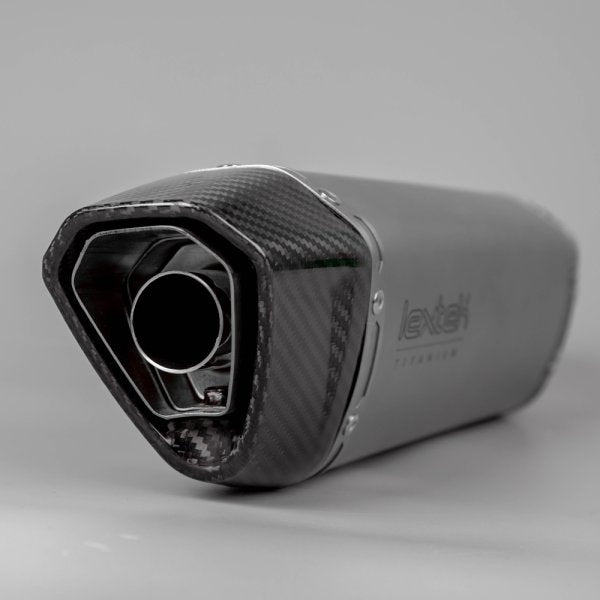 Lextek ST4 350mm Titanium Exhaust Silencer 60mm