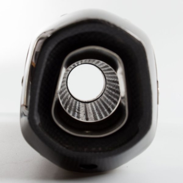 Lextek VP1L Exhaust Silencer with Carbon Tip (Left Side)