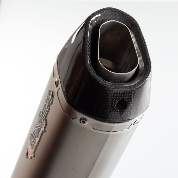 Lextek VP1L Exhaust Silencer with Carbon Tip (Left Side)