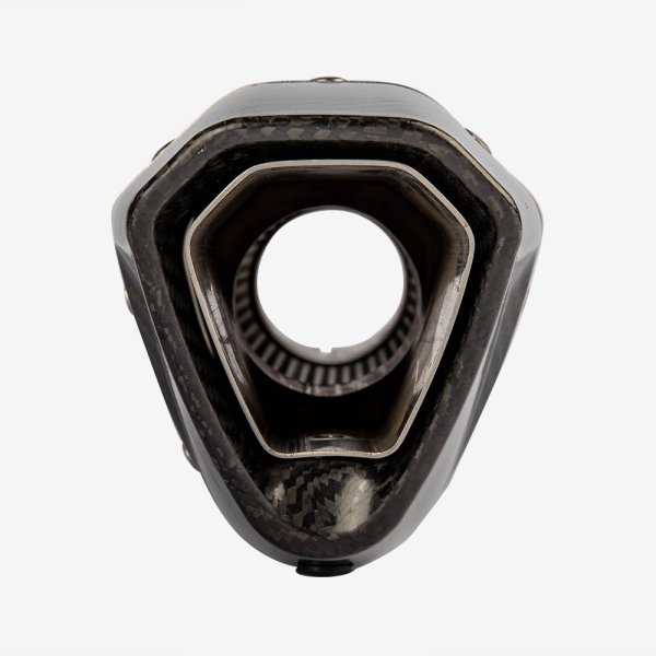 Lextek SP11C Gloss Carbon Silencer 51mm