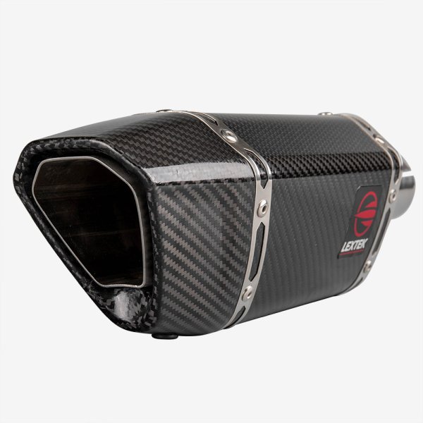Lextek SP11C Gloss Carbon Silencer 51mm