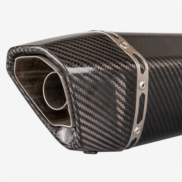 Lextek SP11C Gloss Carbon Silencer 51mm