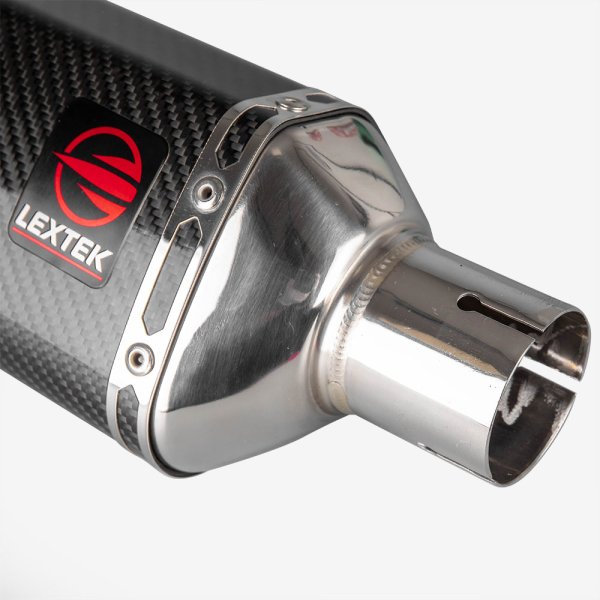 Lextek SP11C Gloss Carbon Silencer 51mm