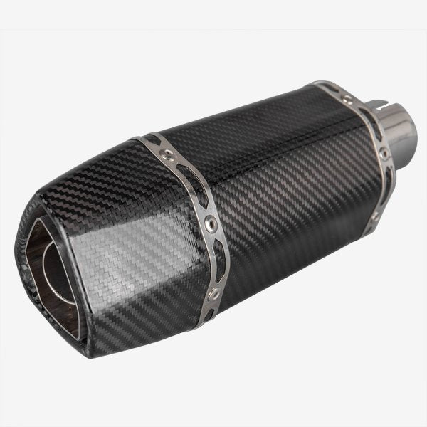 Lextek SP11C Gloss Carbon Silencer 51mm