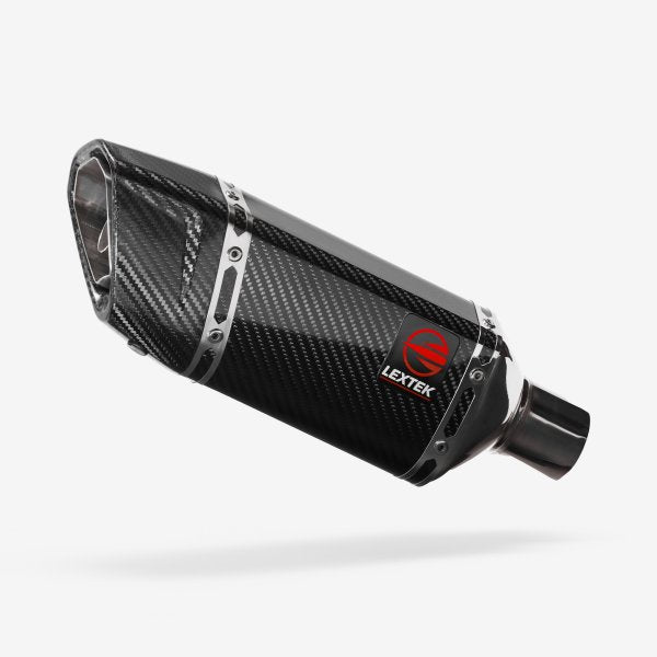 Lextek SP11C Gloss Carbon Silencer 51mm