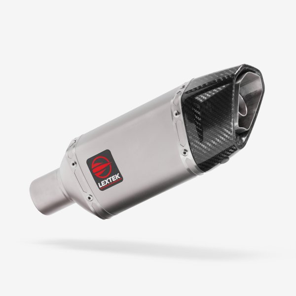 Lextek SP5 S/Steel Exhaust Silencers 51mm Slip-on (x2)
