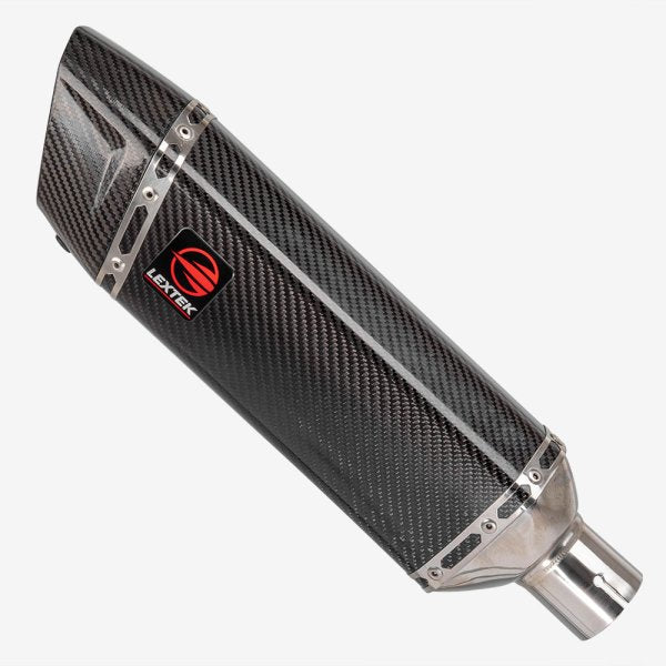 Lextek SP9C Gloss Carbon Fibre Silencer 51mm