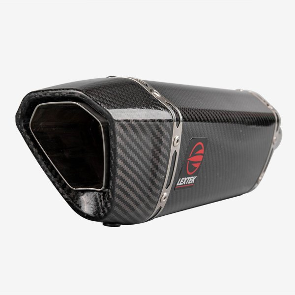 Lextek SP9C Gloss Carbon Fibre Silencer 51mm