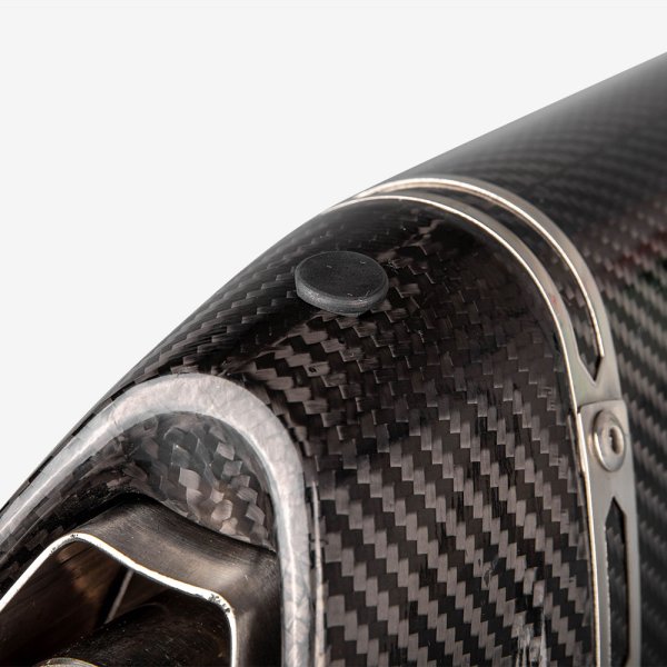 Lextek SP9C Gloss Carbon Fibre Silencer 51mm