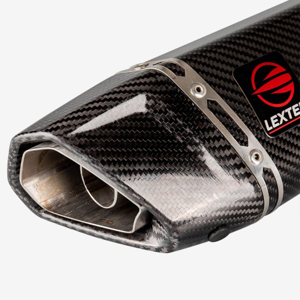 Lextek SP9C Gloss Carbon Fibre Silencer 51mm